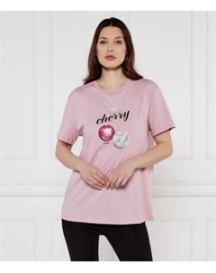 Футболка Regular fit, фиолетовый Liu jo