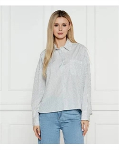 Золотая рубашка Oversize fit, белый Weekend max mara