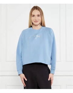 Толстовка Darace Loose fit, синий Hugo