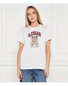 Футболка Regular fit, белый Liu jo