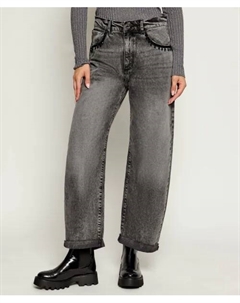 Джинсы Tapered fit, серый Liu jo