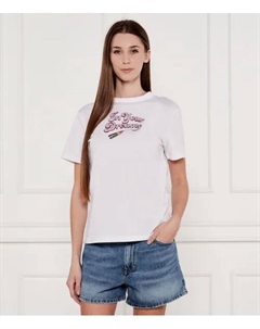 Футболка damacia_5 Regular fit, белый Hugo