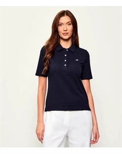 Футболка поло Slim fit, синий Gant