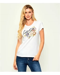 Футболка Regular fit, белый Liu jo