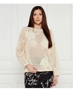 Свитер-Туман Loose fit, бежевый Desigual