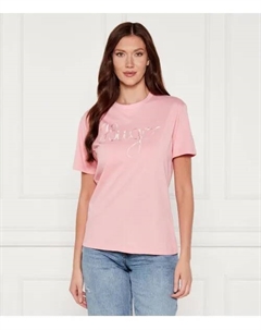 Футболка damacia_5 Regular fit, розовый Hugo