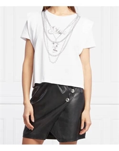 Футболка Regular fit, белый Liu jo