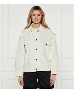 Джинсовая куртка Gatria Oversize fit, белый Hugo
