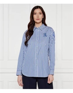 Рубашка Relaxed fit, синий Lauren ralph lauren