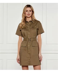 Платье с поясом, зеленый Liu jo