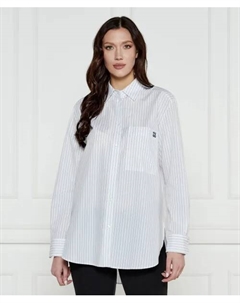 Рубашка Oversize fit, белый Hugo
