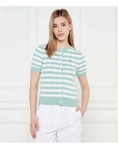 Кардиган Slim fit, зеленый Polo ralph lauren