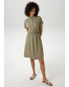 Короткое платье, оливковый Aniston