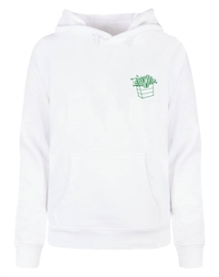 Толстовка с капюшоном, белый Merchcode