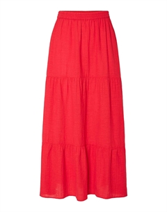 Длинная юбка, красный Pieces