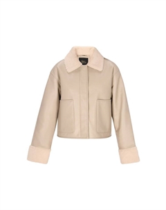 Кожаная куртка, кремовый Faina