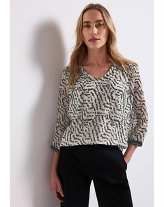 Блузка, бежевый/черный Street one