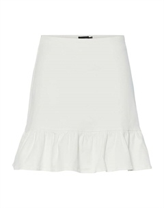 Мини-юбка, белый деним Pieces