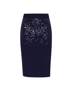 Юбка до колена, темно-синий Faina