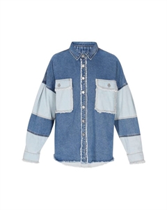 Джинсовая куртка, синий Faina