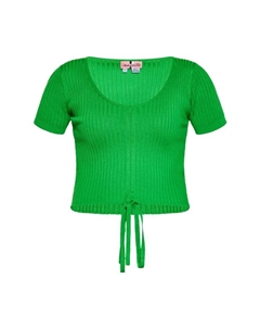 Топ, зеленый Faina