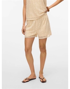 Тканевые шорты, кремовый Vero moda