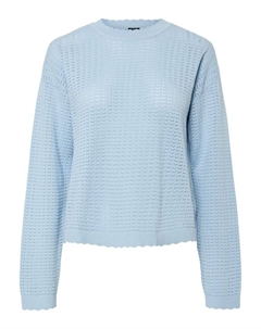 Свитер, кашемировый синий Pieces