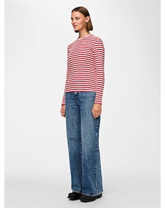 Рубашка с длинным рукавом, красно-белый Pieces