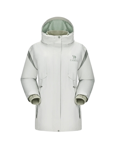 Ветровка для любой погоды женская, Дубовый серый/Гречишный коричневый Camel