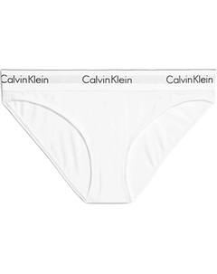 Хлопковые трусы с эффектом стрейч, белый Calvin klein