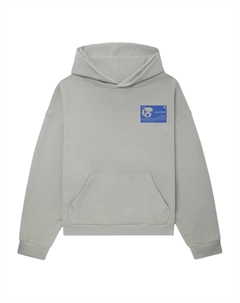 Худи с графичным принтом, серый We11done