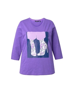 Футболка, фиолетовый Ulla popken