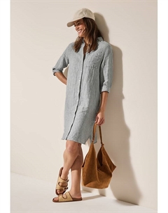 Платье до колена, серый Cecil