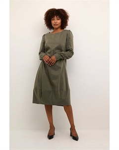 Платье до колена, оливковый Culture