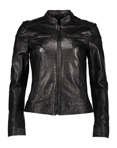 Кожаная куртка, черный Bugatti