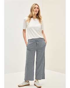 Тканевые брюки, синий/белый Cecil