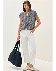 Блузка, темно-синий/белый Cecil