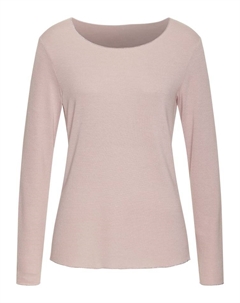 Рубашка с длинным рукавом, розовый Lascana