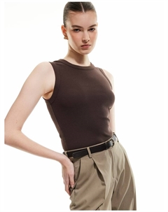 Топ, коричневый Koton