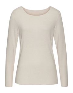 Рубашка с длинным рукавом, песочный Lascana