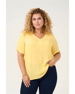 Блузка, желтый Kaffe curve