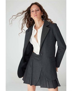 Блейзер, антрацит Trendyol