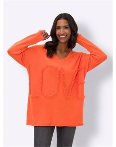 Свитер, оранжевый Heine