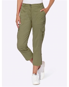 Тканевые шорты, оливковый Heine