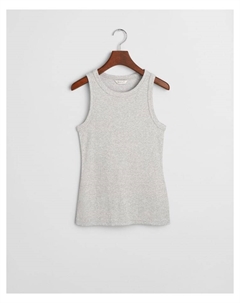 Топ, светло-серый меланж Gant