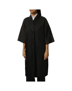 Платье с короткими рукавами женское черное Prada