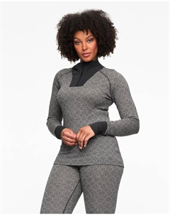 Voss кашемировая смесь полудлинная кофта с молнией - женская, Dark Grey Kari traa