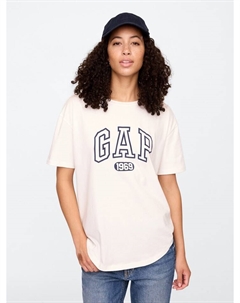 Футболка, кремовый Gap
