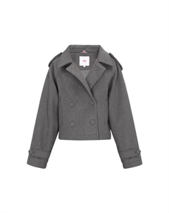 Куртка, серый меланж Mymo