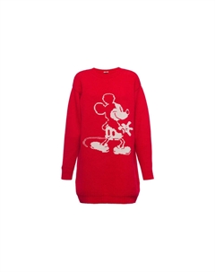Платье Disney X с длинными рукавами, красный Miu miu